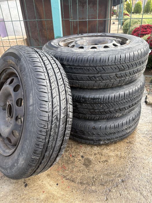 Летни гуми с железни джанти