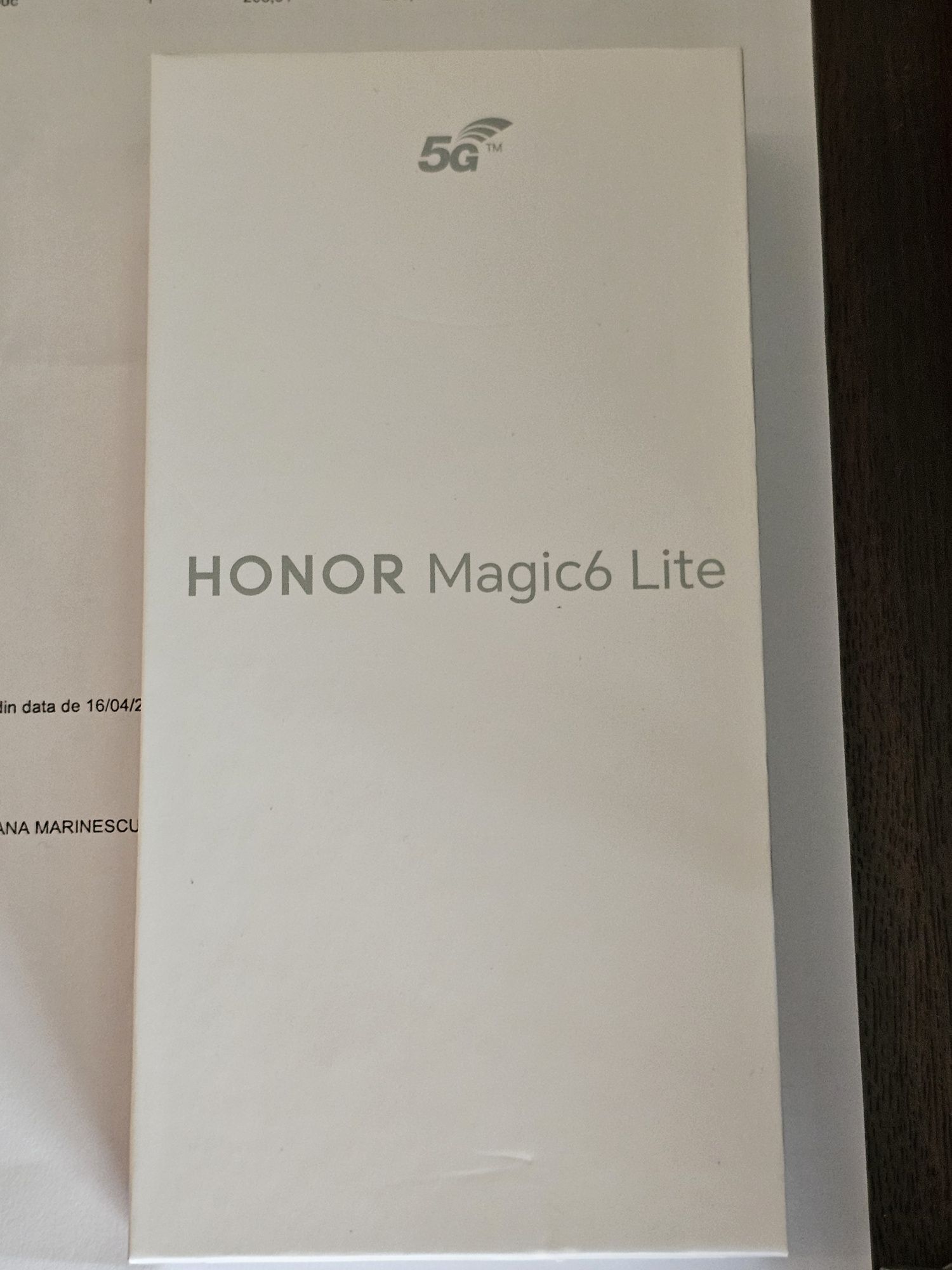 HONOR Magic6 Lite 5G, 256GB, 8GB RAM, Dual SIM, Midnight Black