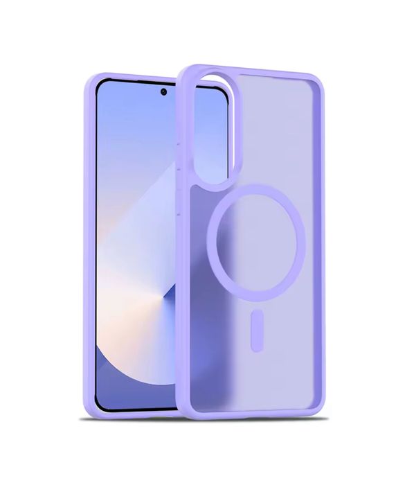 Husa Magnetica Anti Soc Spate Mat Folie Sticla - Samsung S25 EDGE