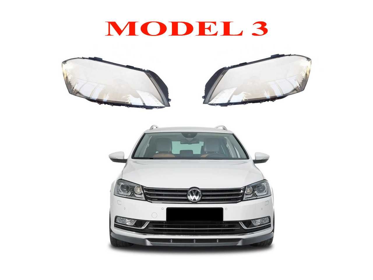 Sticla far VW Passat B7, B8, B8 Facelift Capac Geamuri