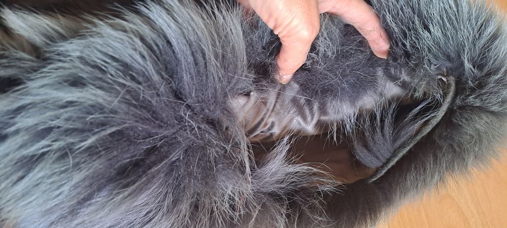 Топ качество елек от ест.кожа