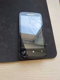 Продавам lenovo телефон със счупен екран, работещ