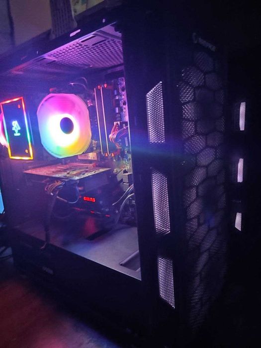Компьютер в  Ryzen 5 5600x Msi B450 gaming plus