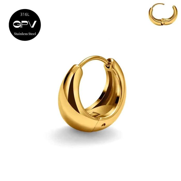 Халки от медицинска стомана 316L – сребърни и златни