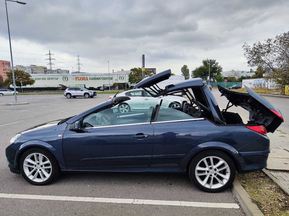 Opel Astra 1.9CDTI 150hp кабриолет с твърд покрив