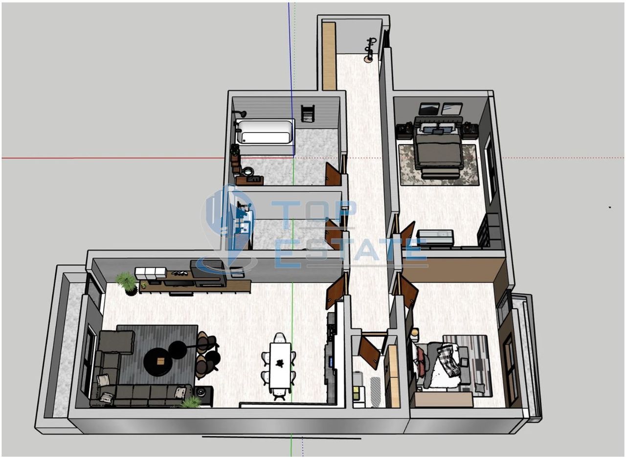 Продава се Тристаен апартамент в Велико Търново, Бузлуджа - 113 кв.м за 1002 €/кв.м - Снимка #4