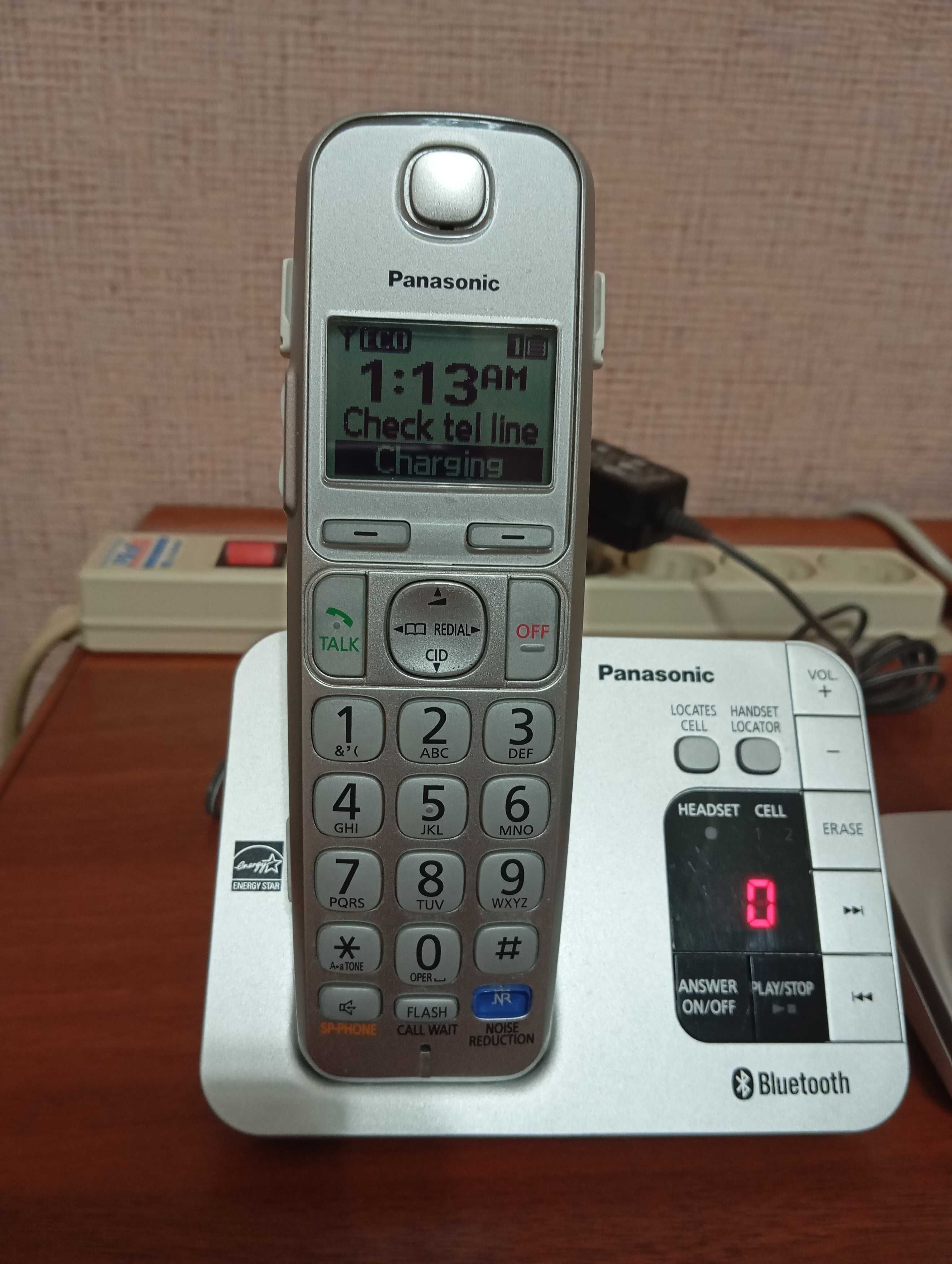 Продам радиотелефон PANASONIC две трубки на один телефонный номер