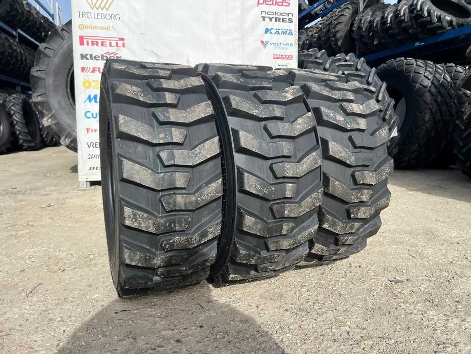 Anvelope 12-16.5 noi cu 12 pliuri marca CEAT pentru bobcat