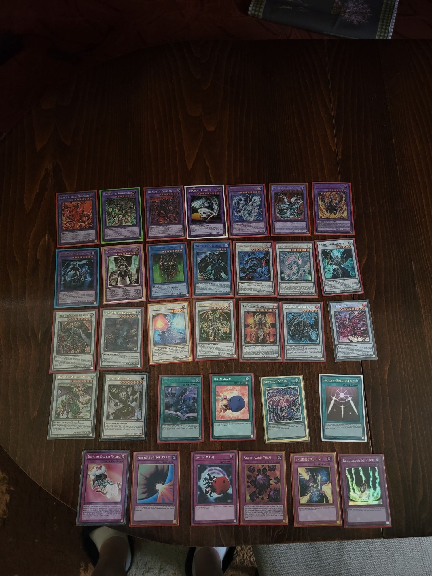 YU-GI-OH cards collection