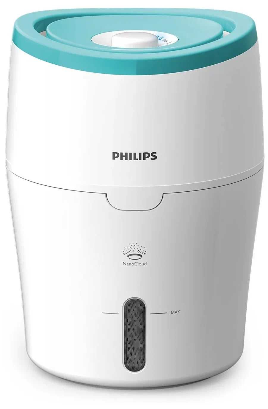 Увлажнитель воздуха Philips HU4801/01, белый/светло-зеленый на 25 м2