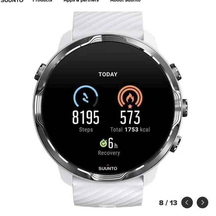 Ceas sport Suunto 7 smart gri antracit
