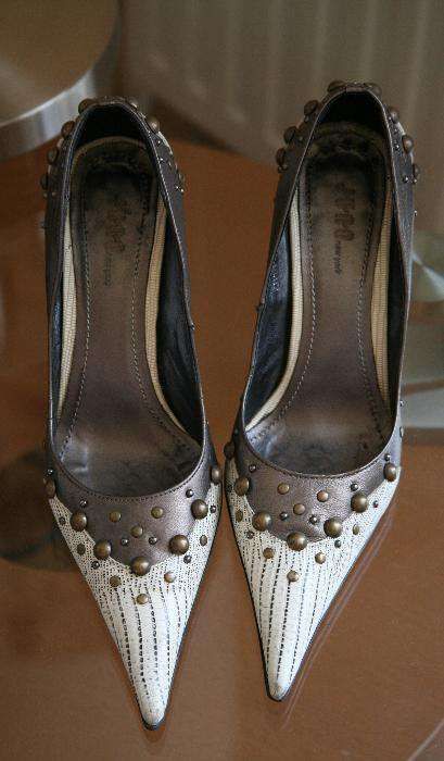 Pantofi piele - JURO NEW YORK, marima 36, adusi din SUA