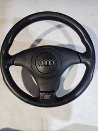 Volan piele + airbag original Audi A4 B5.5 S line