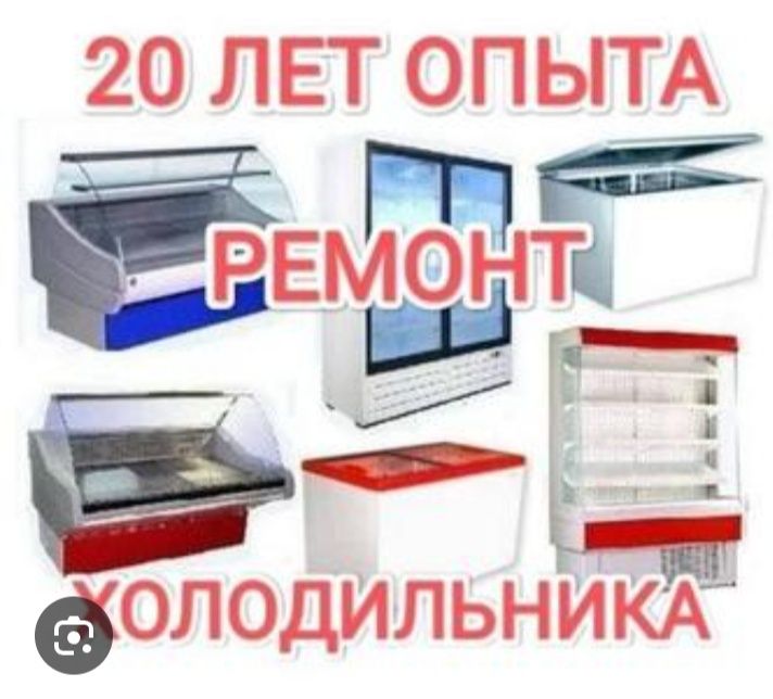 Ремонт холодильников морозильников витрин морозильных камер