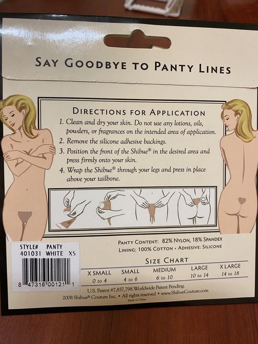 Chilot tanga auto-adeziv