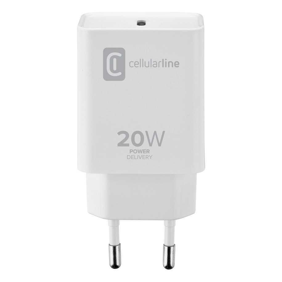 Мощно зарядно CELLULAR LINE 20W Apple
