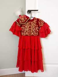 Казахское национальное платье для девочек