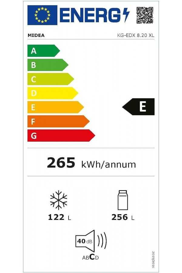 Midea KG-EDX 8.20 код 1184 (хладилник с фризер) - 799лв