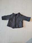 Jacheta cu manusi lana fleece gri Mikk-line