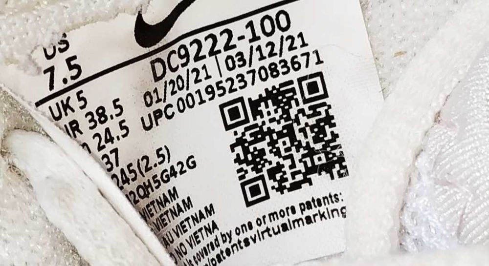 Оригинални маратонки Nike Vapormax Evo 38.5 номер