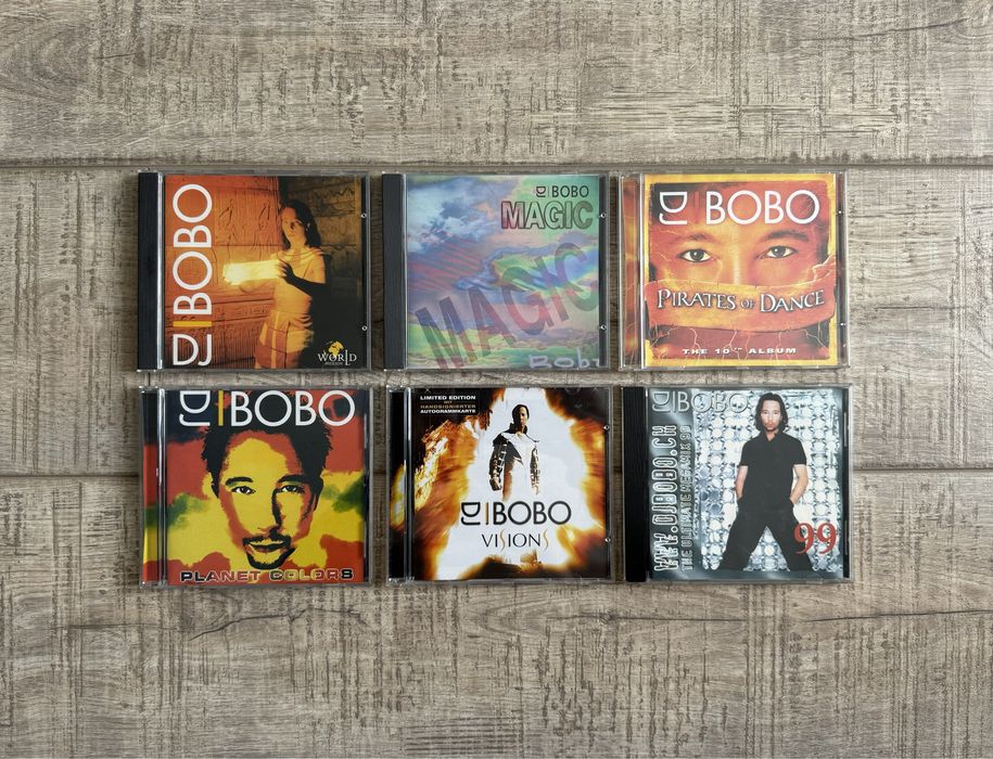 Lot 6 cd-uri Dj BOBO