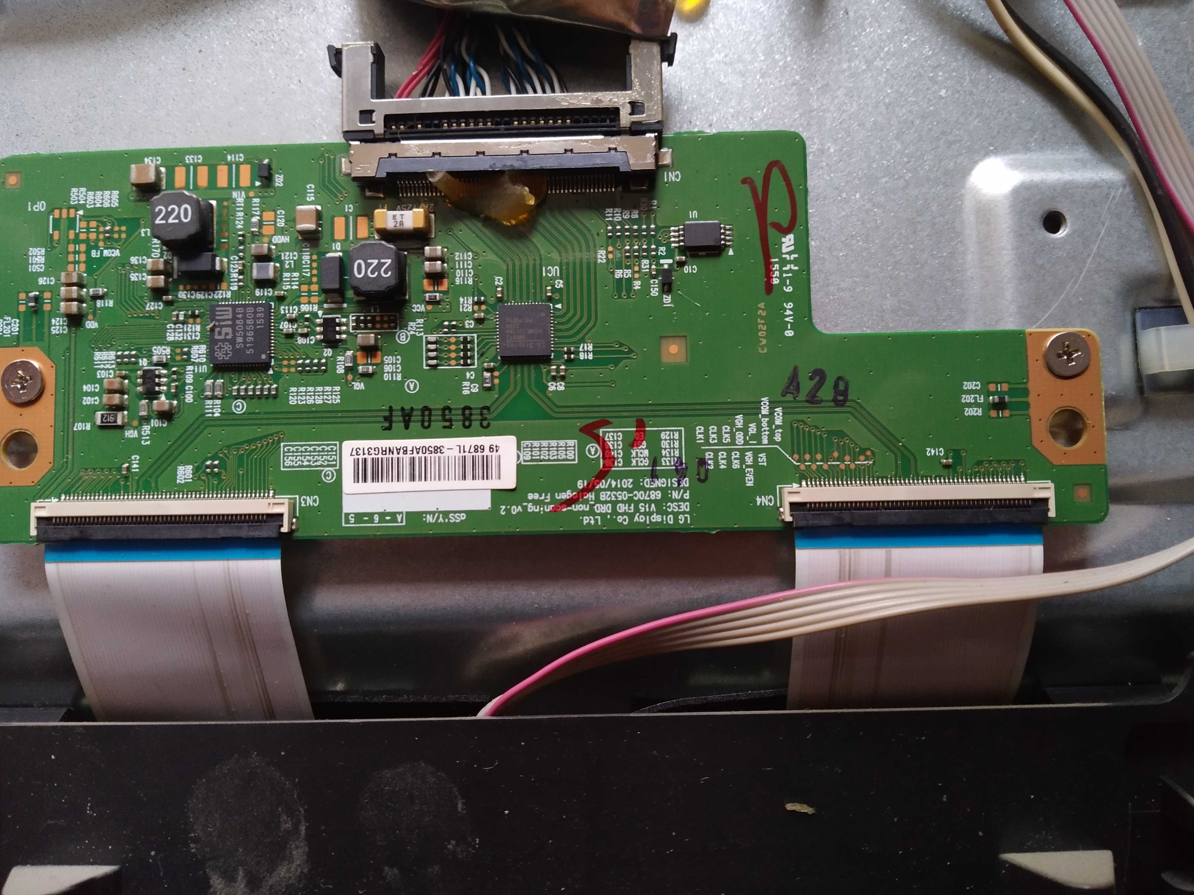 SHARP LC-49 SFE 7452E на части
