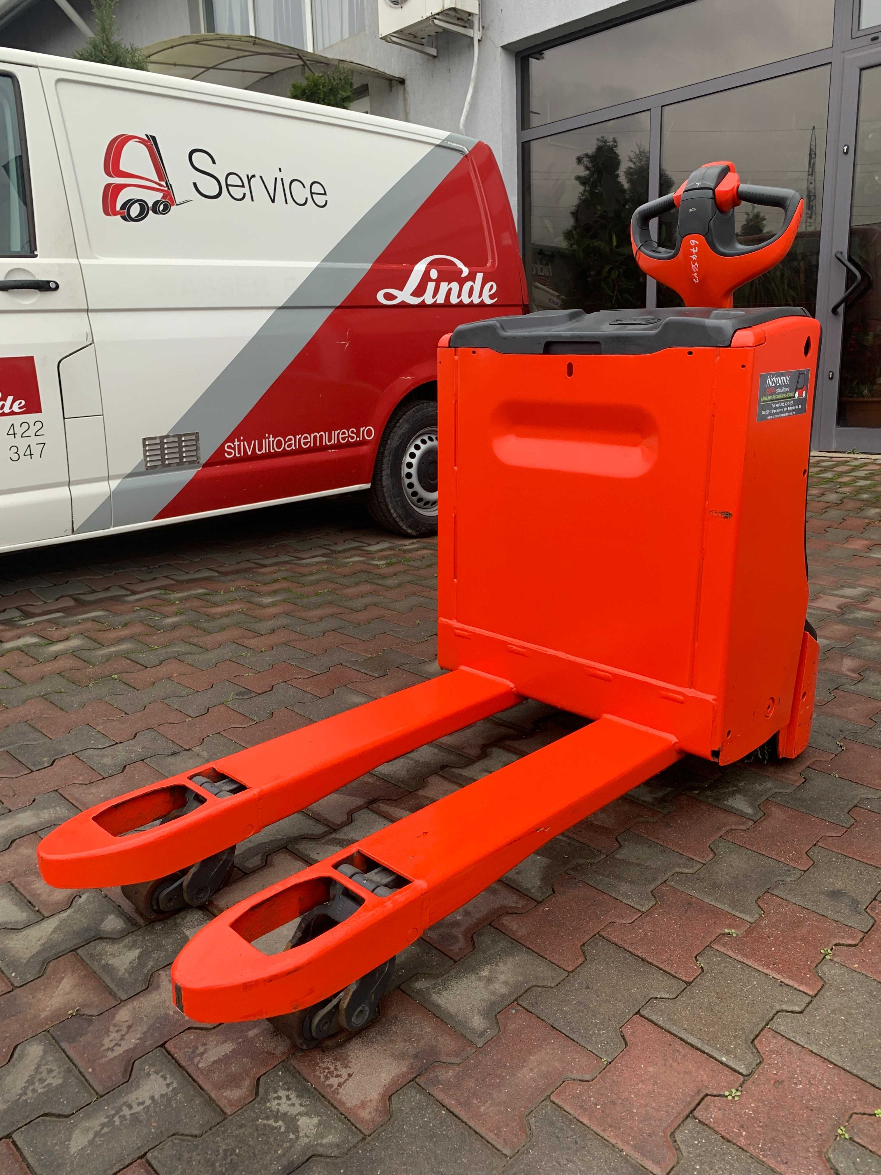 Transpaleta Electrica Linde T16 Anul Fabricatiei 2018 seria 5435