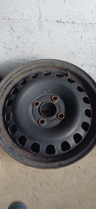 Vînd 4 Jante otel 4×100 R14