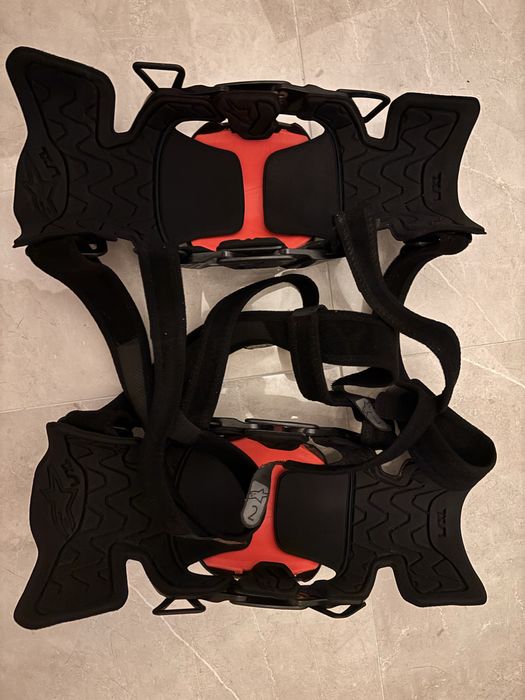 Genunchiere Alpinestars Rk-1 Plasma Black/Red L / XL