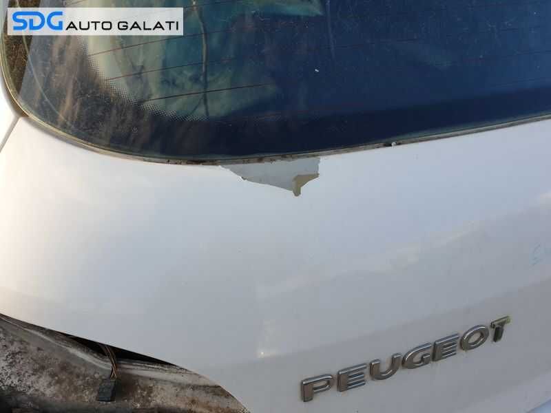 Hayon Haion Portbagaj Dezechipat cu Luneta Geam Sticla Peugeot 307 Coupe 2 Usi 2002 - 2008 Culoare EWP