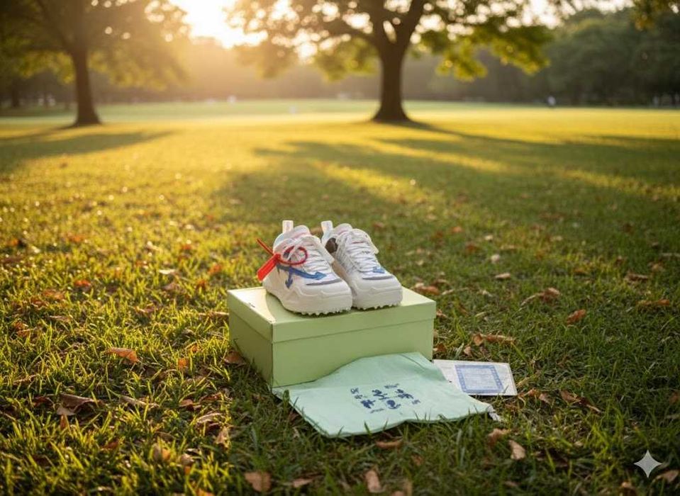 OFF White ODSY 1000 Alb - Sneakersi PREMIUM Full Box