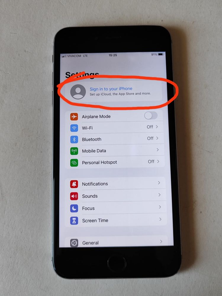 iPhone 6s Plus 128GB Space Gray