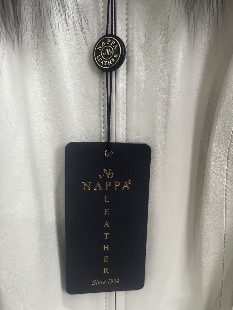 Кожаный тренч Nappa Leather