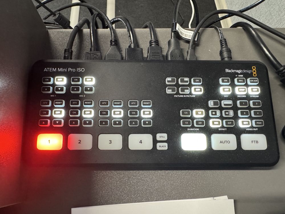 Blackmagic Design ATEM Mini Pro ISO – Професионален видео суичър