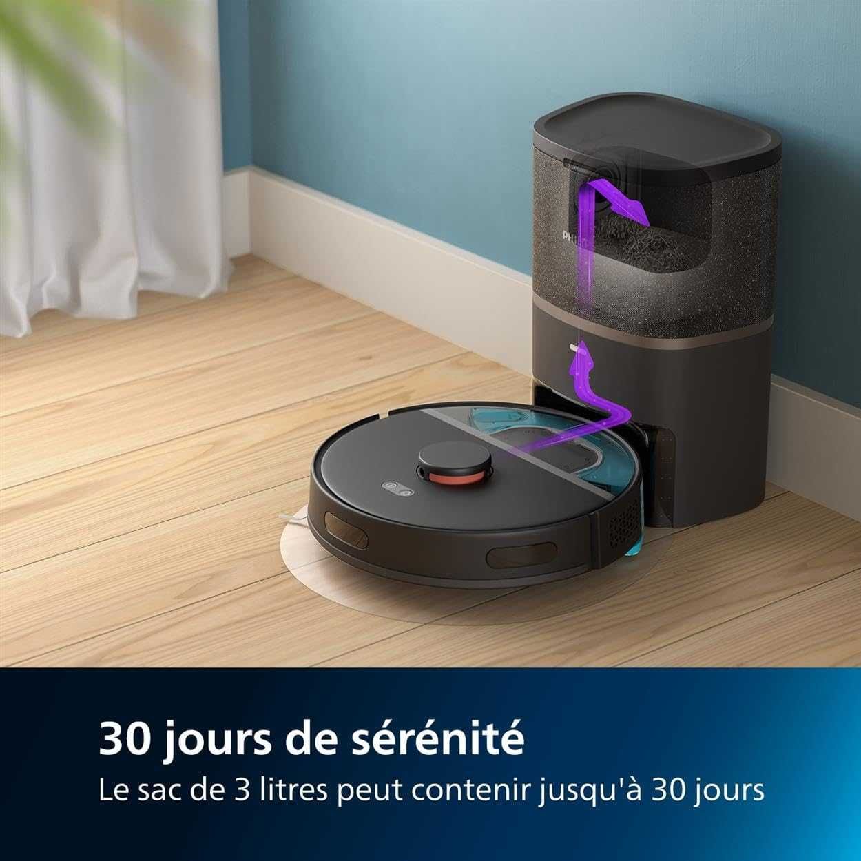 Прахосмукачка робот Philips HomeRun Serie 3000 (XU3100/01)