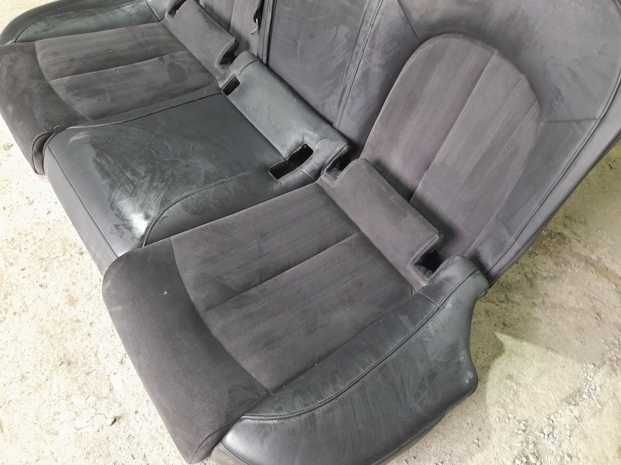 Scaune banchete interior audi a6 c7 2016 piele alcantara Europa