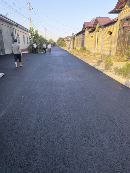 Асфальт ишлари,сифатли ва хамёнбоб  ( Asfalt ishlari )