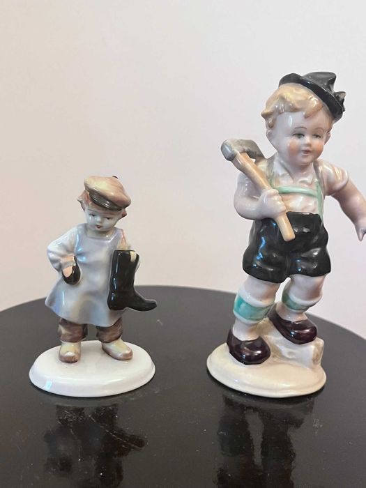 Set bibelouri portelan Fasold & Stauch si Metzler & Ortloff bibelou