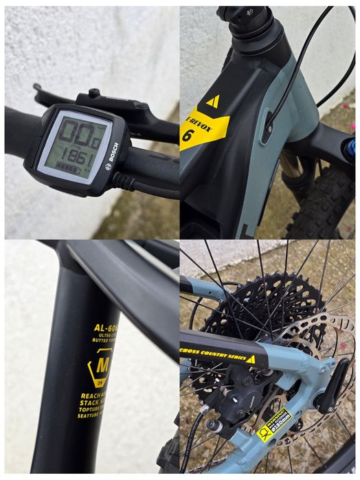 Bicicleta BERGAMONT E-REVOX 6, e-bike ,bosch sistem, 1x12v ,M size