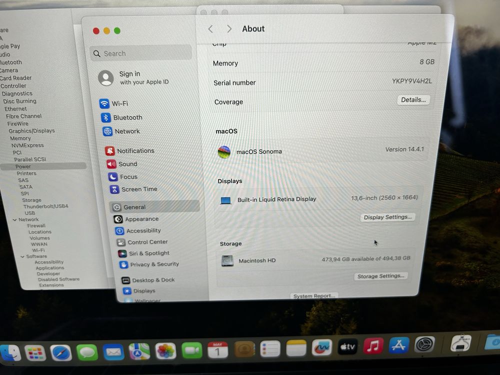 Macbook Air M2 512GB