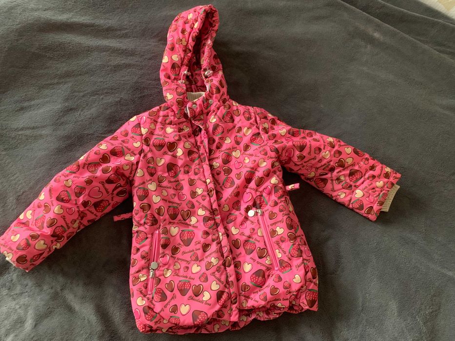 топло зимно яке за момиче 110 см