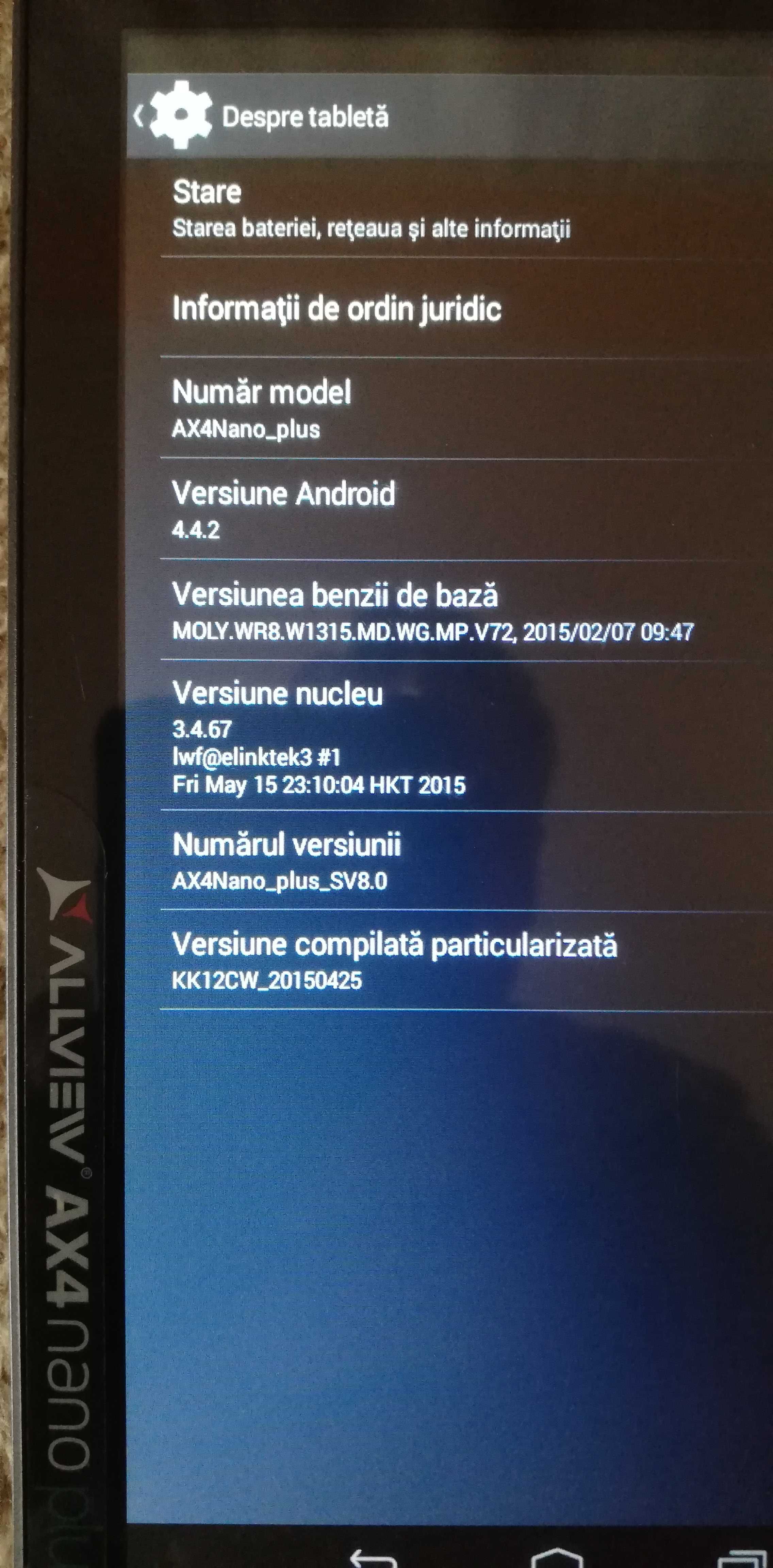tableta Allview Ax4 Nano Plus