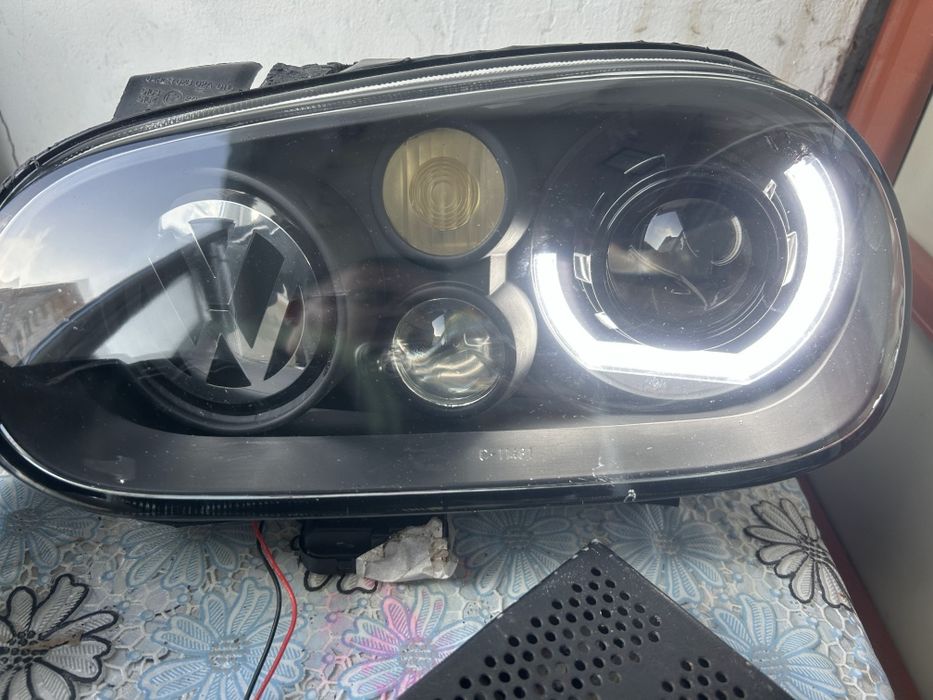 Рециклиране фарове.билед лупи монтаж лед крушки