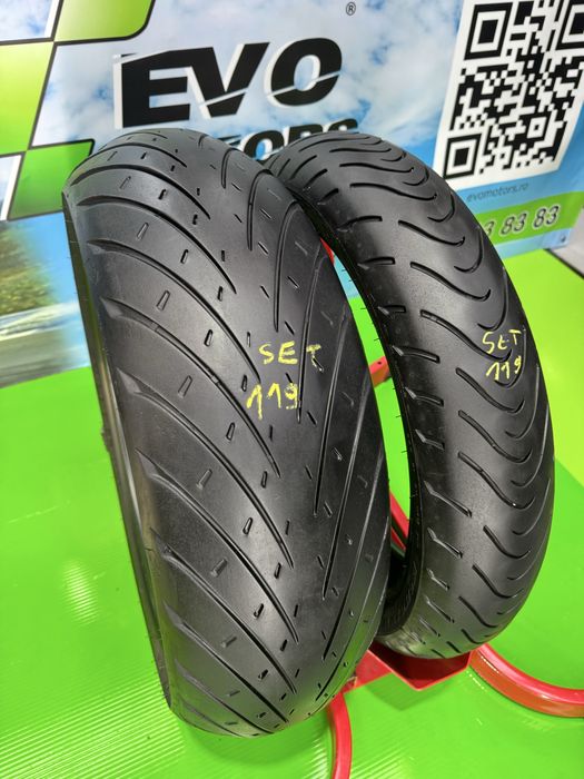 Set Anvelope Moto 120 70 17 si 180 55 17 Metzeler Roadtec Z8 Set119