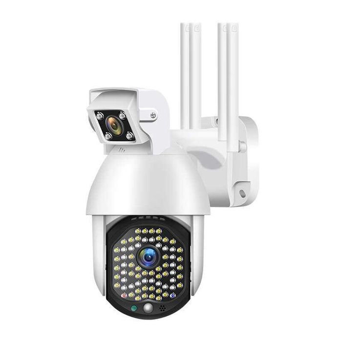 WIFI FULL HD 2.0MP 50 LED 355° ВЪРТЯЩА КАМЕРА с двойна камера