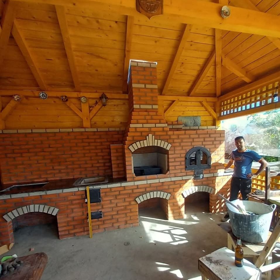 Grătare rustice de grădină/curte