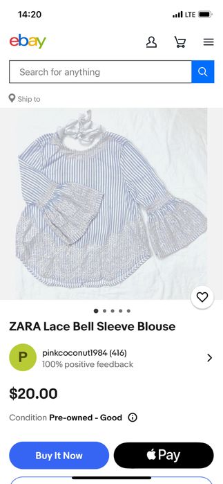 BluzkA zara original razmer s