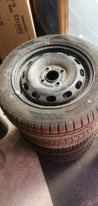 Jante otel Ford Fusion cu cauciucuri iarna pe 14