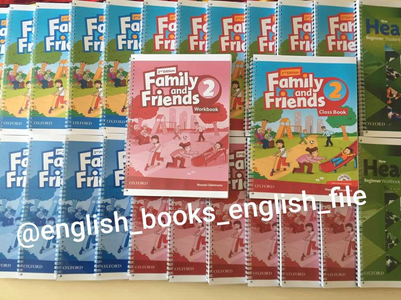 family and friends. english file. solutions. headway. Английский книг