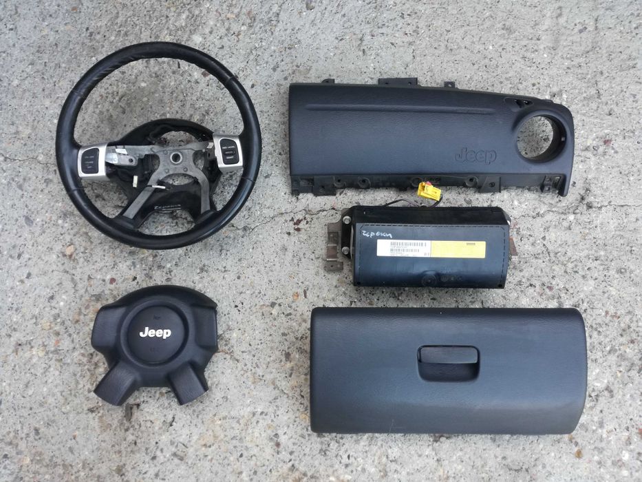 Jeep Cherokee/ Чероки 3.7i SRS/ airbeg/ аербег/ еърбег/ волан/ жабка
